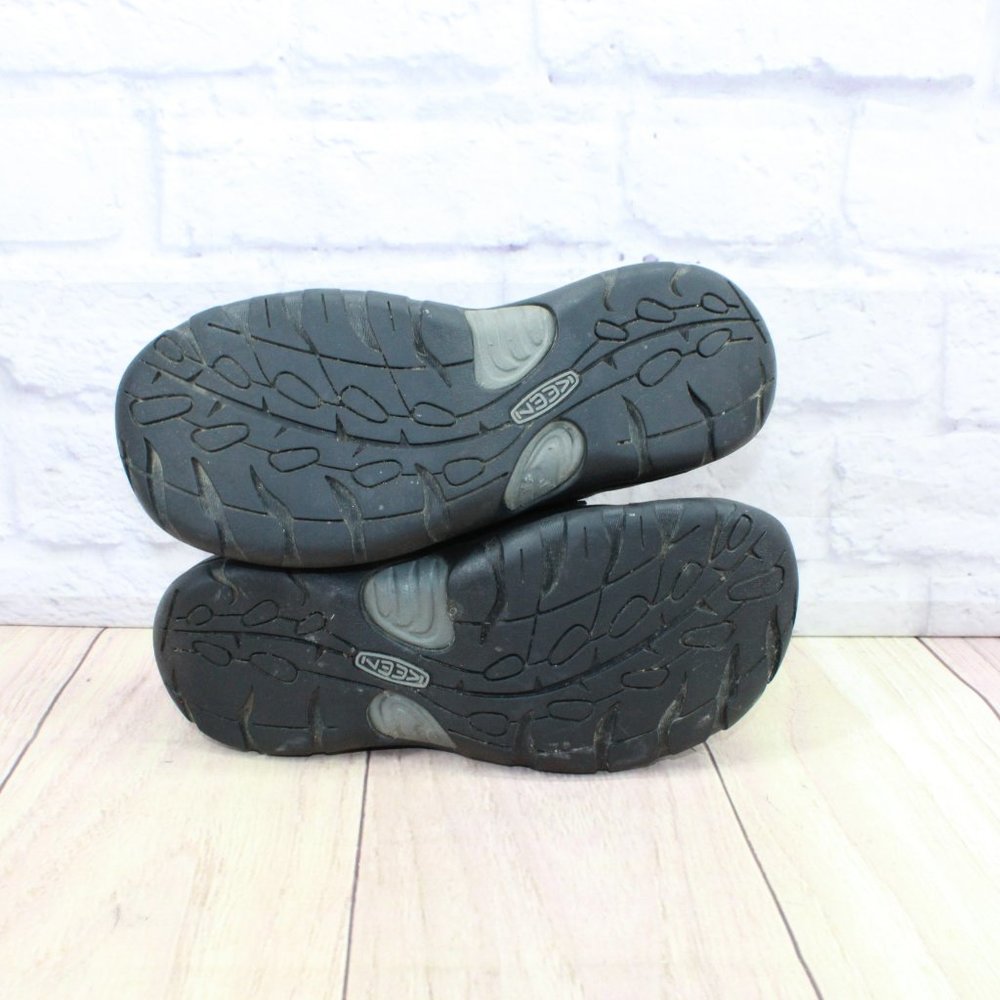 Keen Presidio II Black Leather Comfort  Slip on Clogs Mules Size 7 - Picture 9 of 9